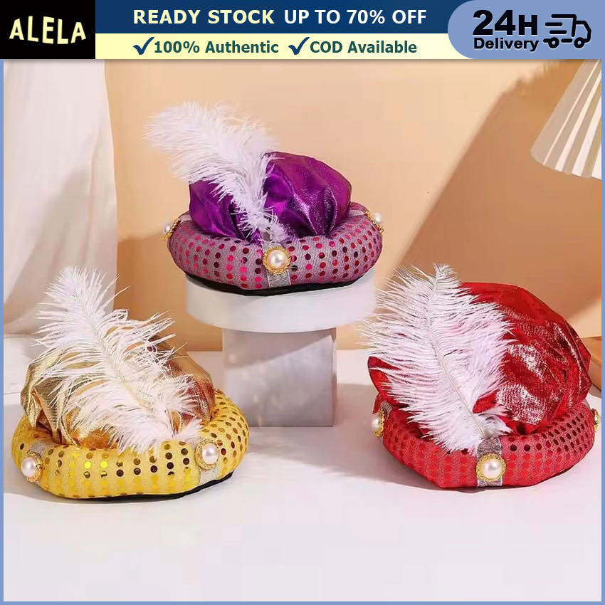Topi India Bulu Dewasa Topi Pria Cowok Karnaval Carnaval Costum Cosplay Aladin Alibaba India Bollywo