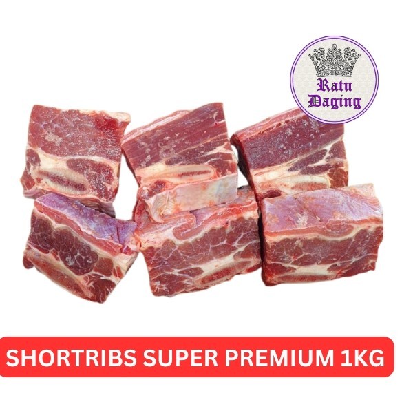 Shortribs Super Premium / Daging Iga sapi Tebal @1kg