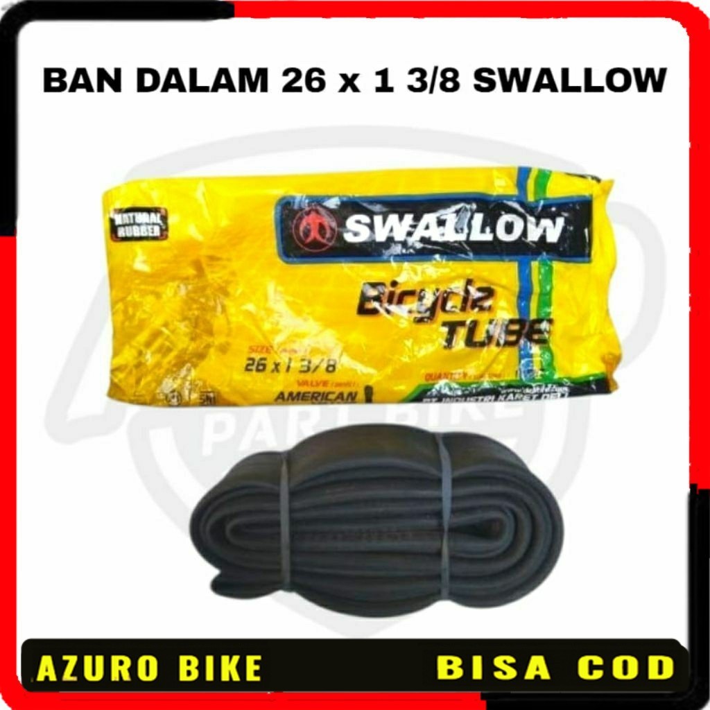 BAN DALAM SEPEDA UKURAN 26 x 1 3/8 SWALLOW