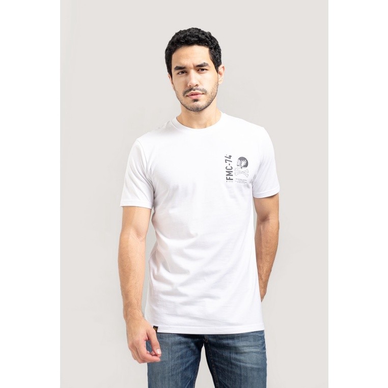 FMC Speed Supply Original Kaos Motor-74 Lengan Pendek 100% Cotton Combed 24s Katun Tshirt Motor Grap