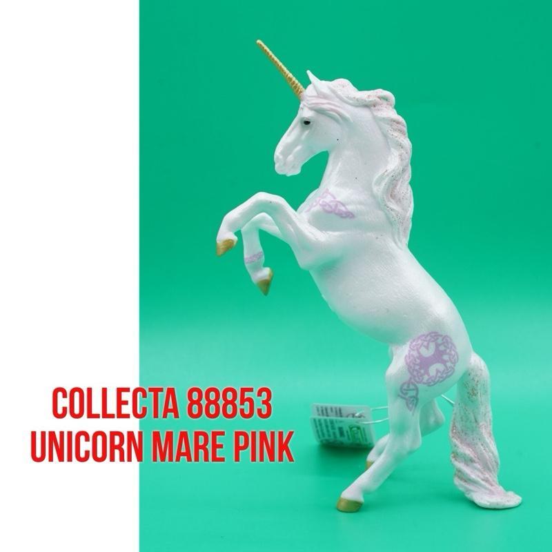 Collecta 88853 Unicorn Mare Pink Unicorn Horse Kuda Betina Dewasa Monoceros Equus Caballus | Mainan 