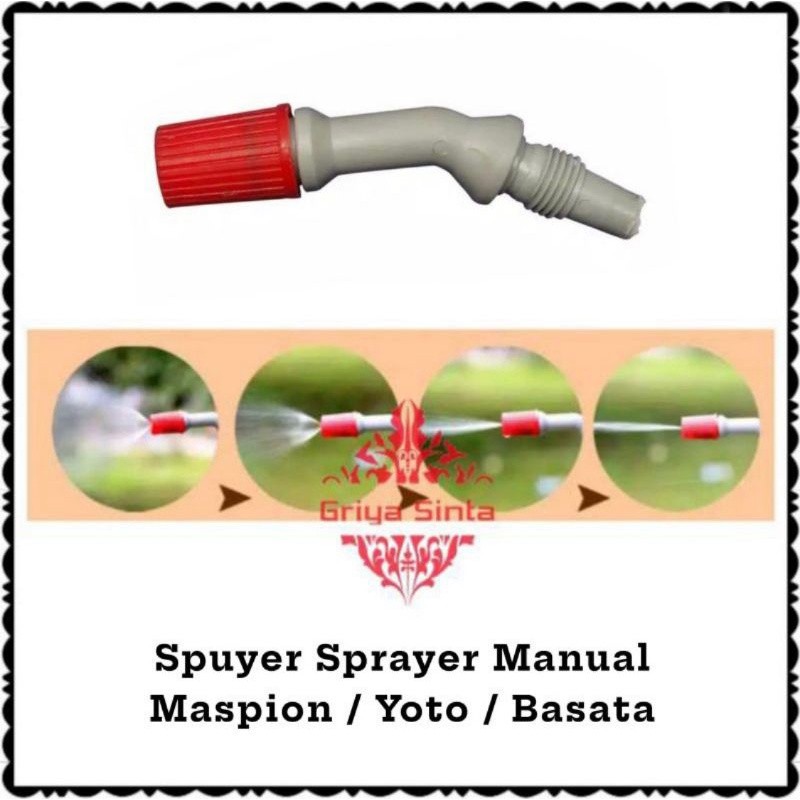 Spuyer Nozzle Sprayer Manual Maspion Yoto hokita cba