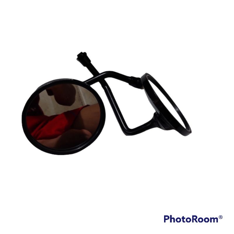 Spion bulat hitam Castem clasik japstail Honda Tiger Cb 100 Scopy Gl