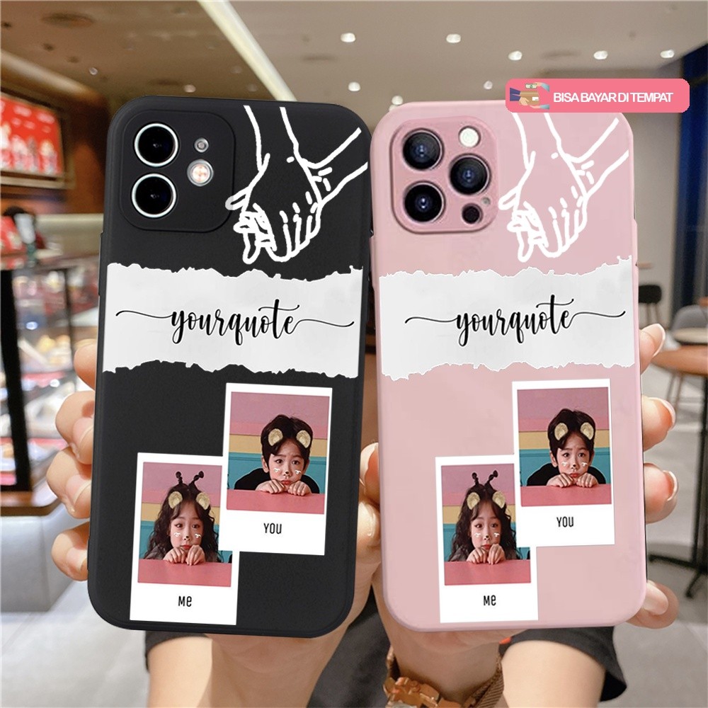 [Foto] Macaron Case Request Foto Couple - Soft Case Custome - Silikon Tpu - Bumper - Casing - Kesing
