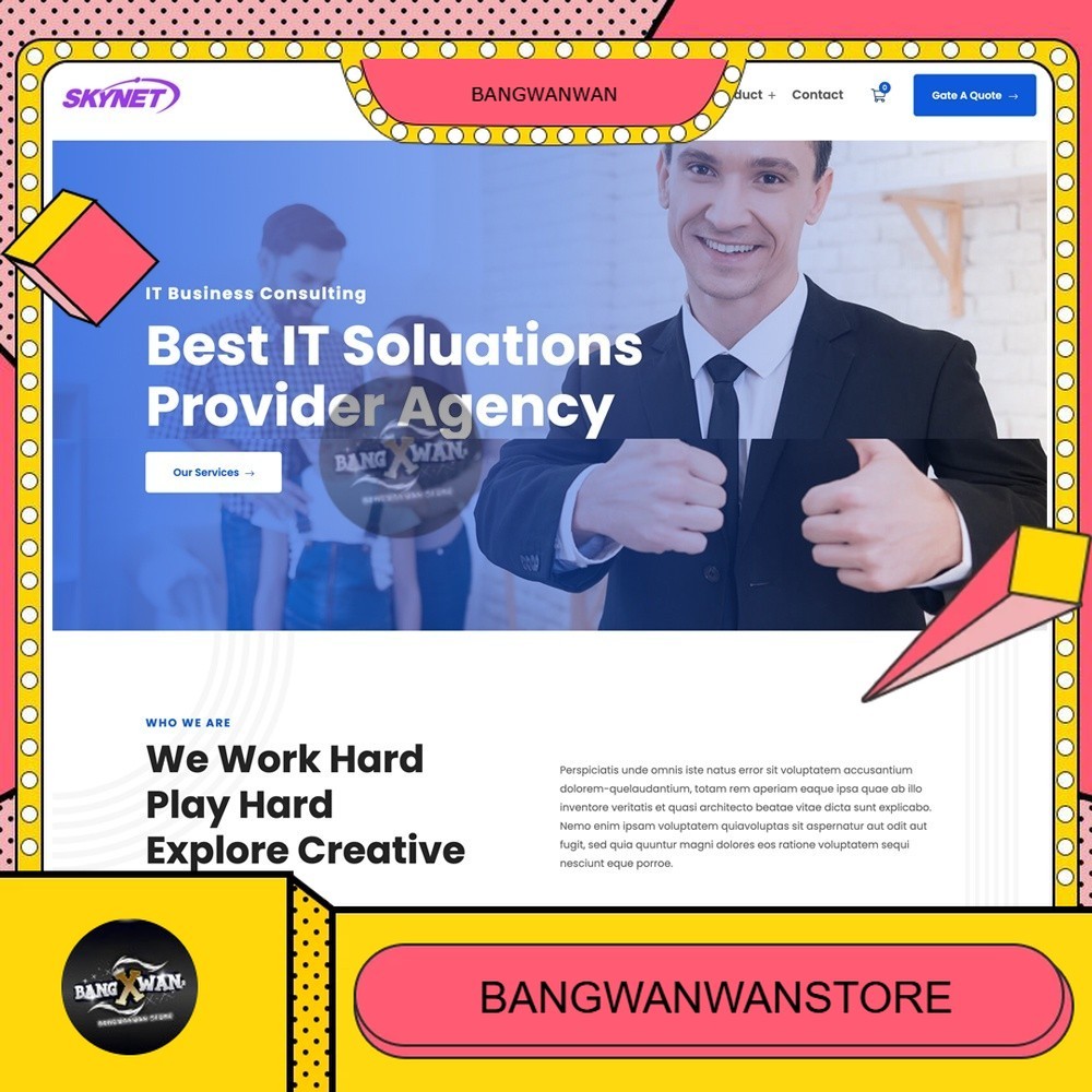 Source Code Web Bisnis Company Profile Dengan CMS Full Laravel BGW