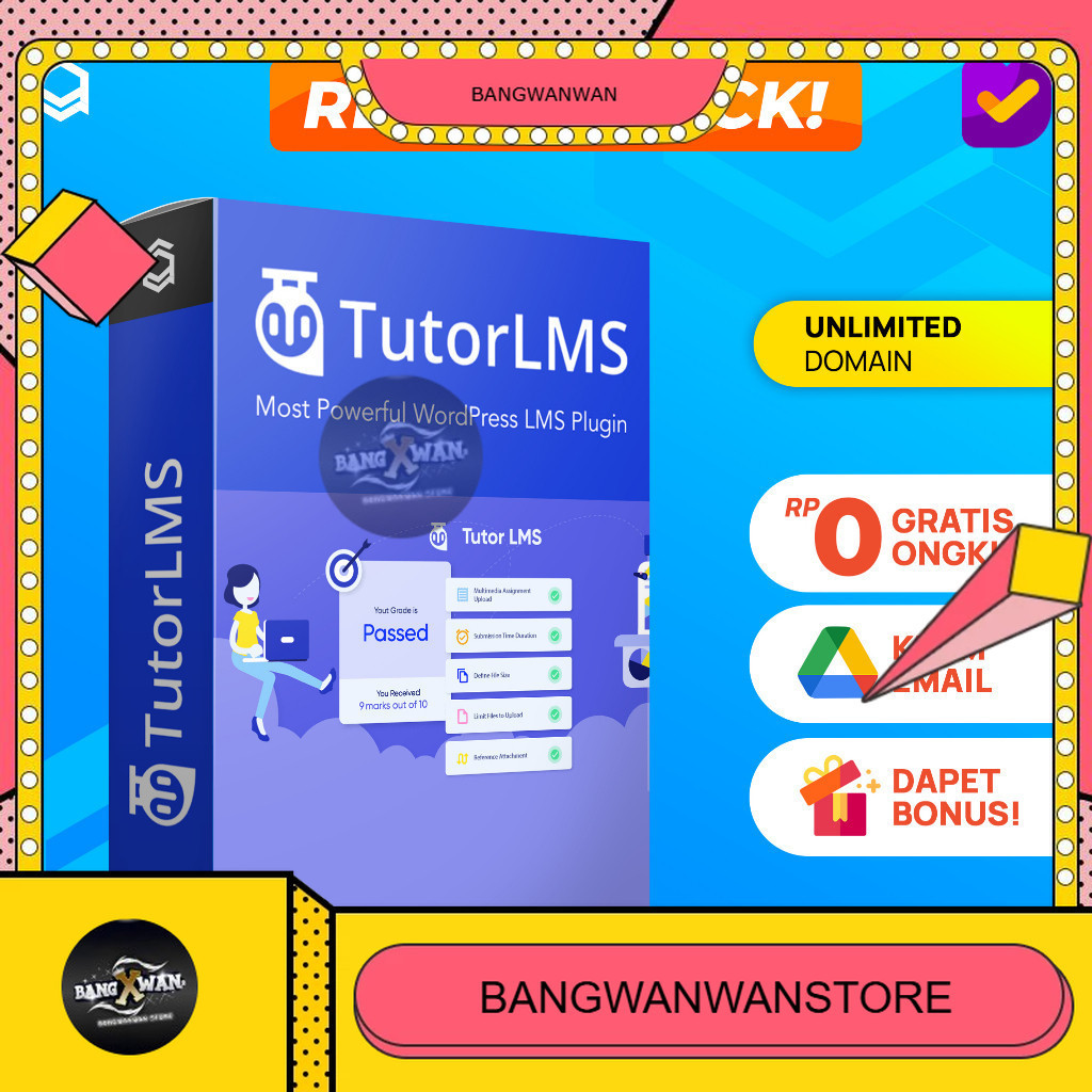 Tutor LMS Pro Most Powerful WordPress LMS Wordpress Plugin Unlimited Domain
