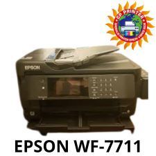 Printer A3 Epson WF 7711 Sudah Chipless Infus Mirip Seri L Tinta dapat 2 Set atau 8 Botol