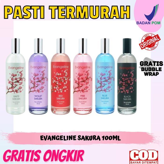 Sunny Shopp Parfum Wanita Evangeline Sakura 100 ml Minyak Wangi Cewek Wanita Tahan Lama Murah Thaila