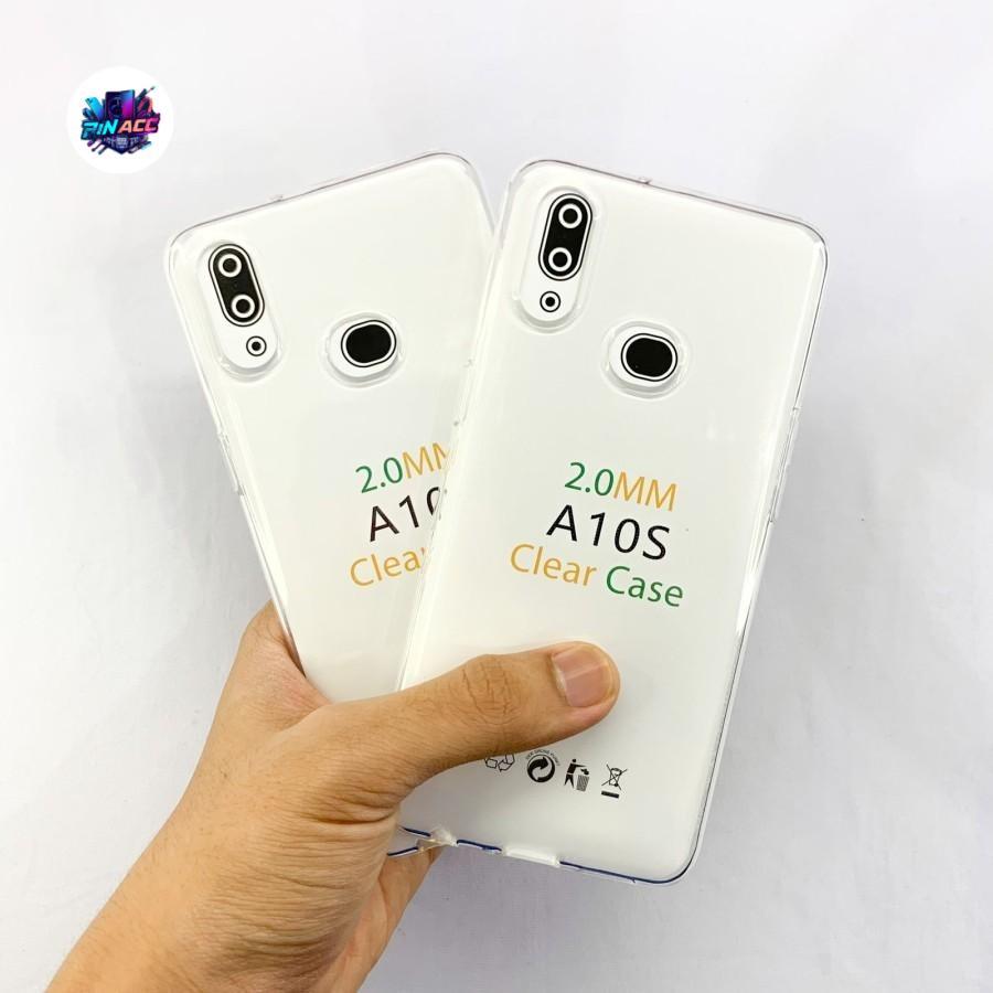 Softcase Transparan Untuk Samsung A10S Casing Bening Clear Case Polos Cover Protector Handphone