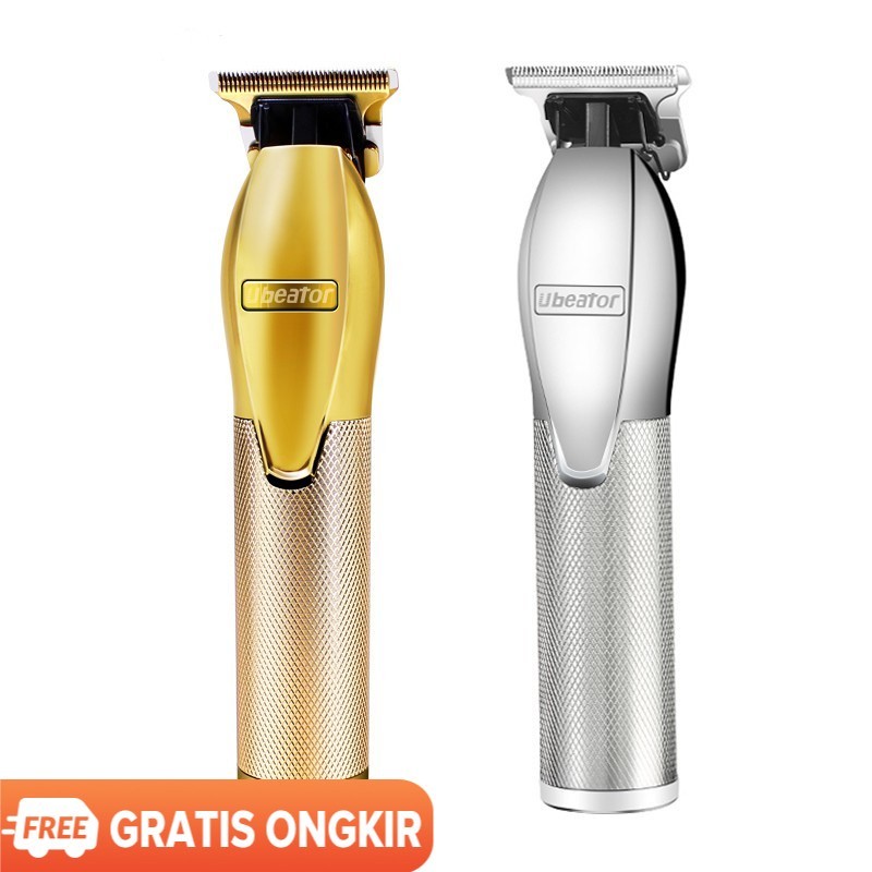 [ Promo ]  ||  ubeator gold barber shop powerful cutter hair cutting machine Cordless hair clipper h