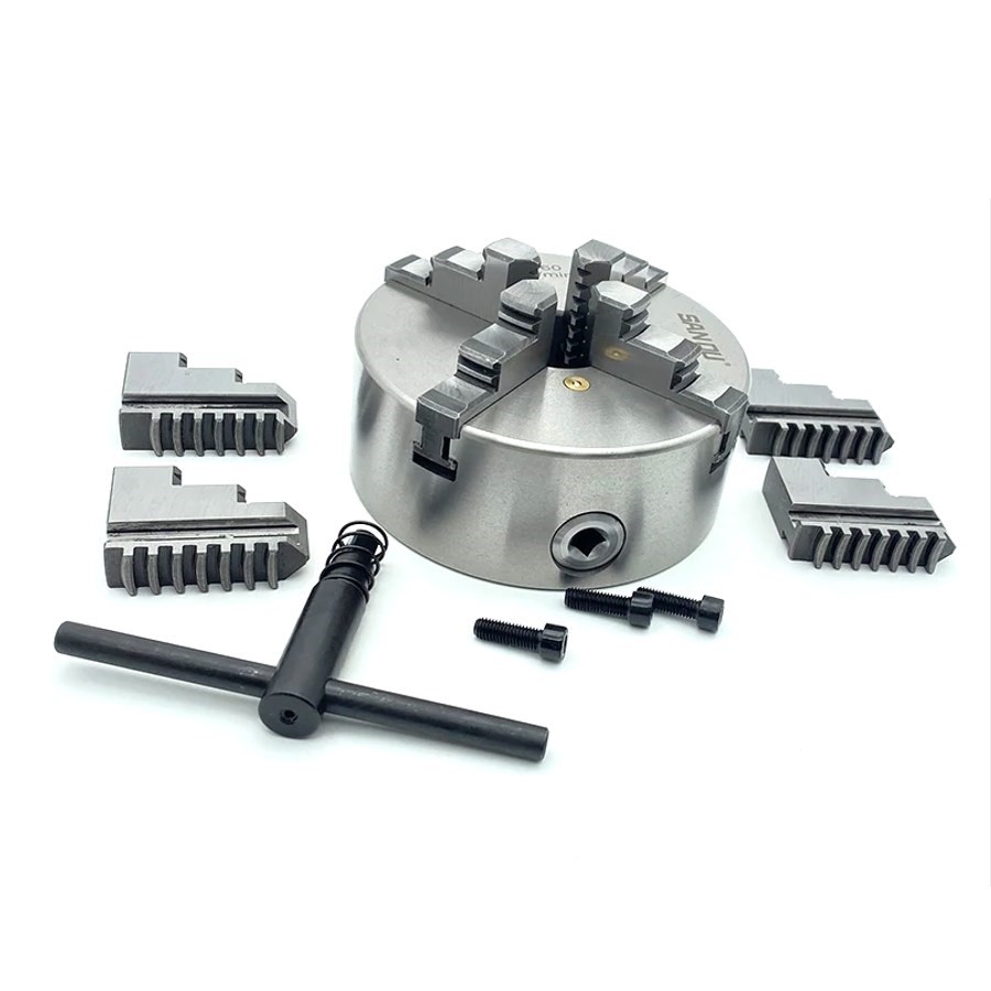 4Jaw Lathe Chuck Selfcentering Milling Lathe K12160 Lathe Chuck Precision 4jaw Chuck