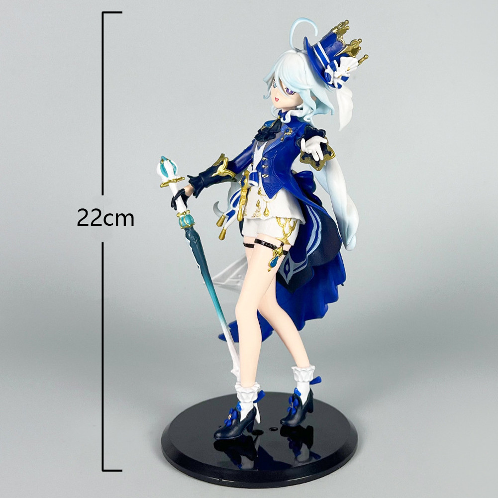 Game peripherals Furina figure Furina action figure Furina figurine doll  Model Toy Collection Statu