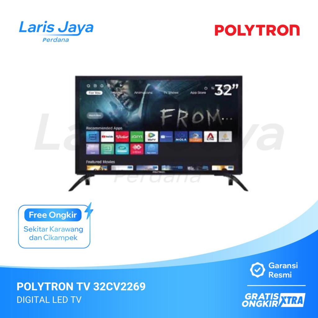 TELEVISI POLYTRON DIGITAL LED TV 32CV2269 / PLD-32CV2269 32 INCH - KARAWANG