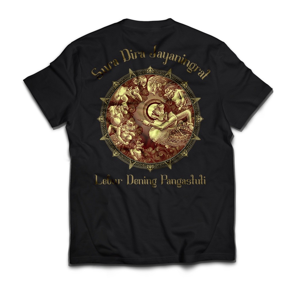 ORI  Kaos Jawa Semar Wayang  Punokawan Suro Diro Jaya Ningrat Lebur Dening Pangastuti