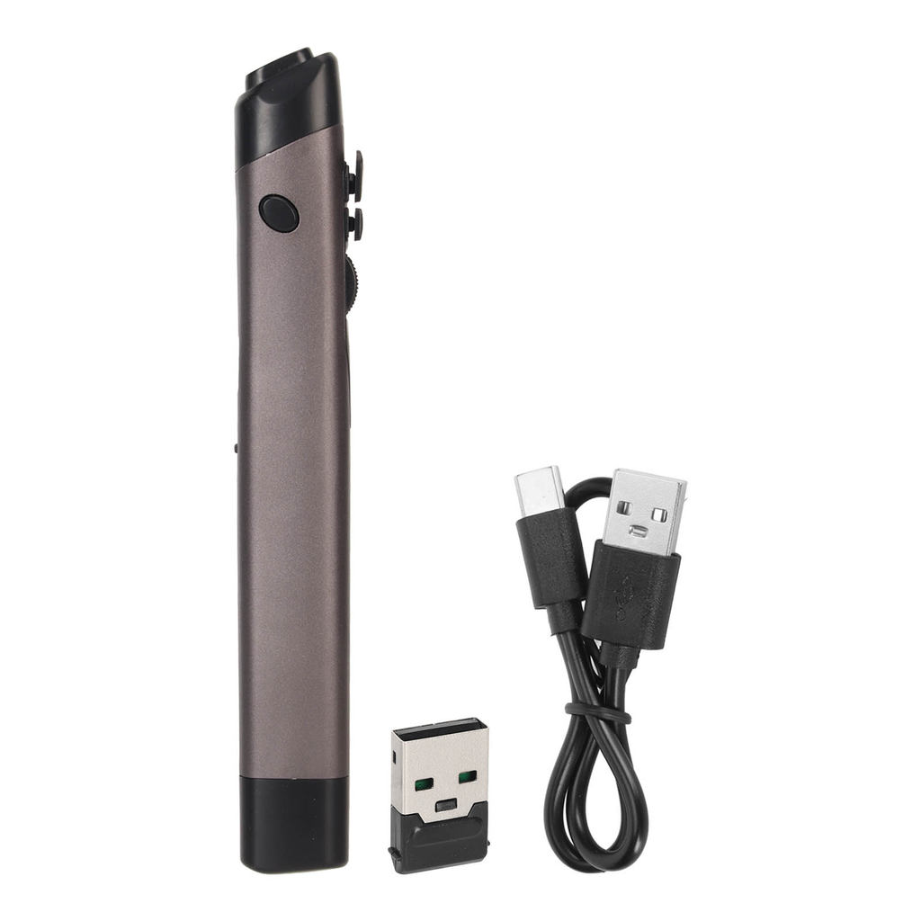 Wireless Mouse Pen 24G Bluetooth Optical Pocket Pen Mouse with Stylus Function for Laptop Tablet Sma