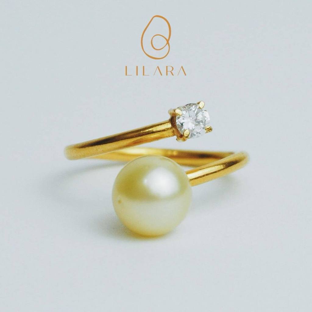Cincin Emas Temu Mutiara Laut
