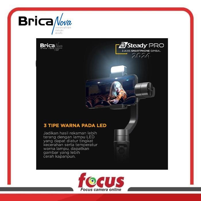 Brica B-Steady Pro 2023 3-Axis Gimbal Smartphone