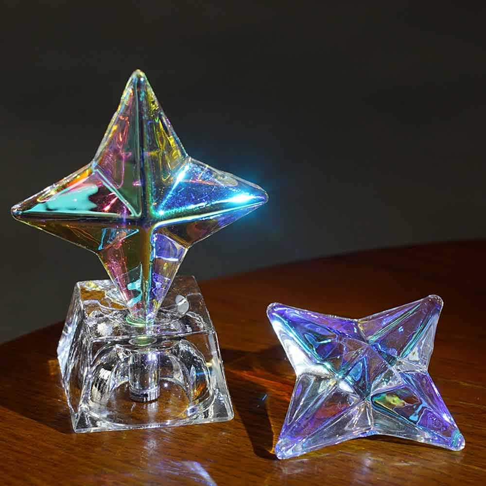 Game Genshin Impact Peripherals Primogems Model Synthetic Glass Collectible Ornaments Keqing/Yae Mik