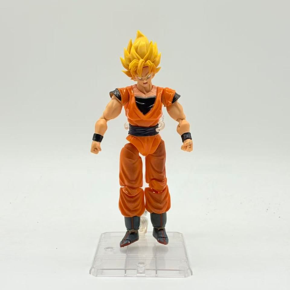 Dragon Ball SHF Goku Vegeta Action Figure Super Saiyan Gogeta Dbz Figurine PVC Collection Model Toys