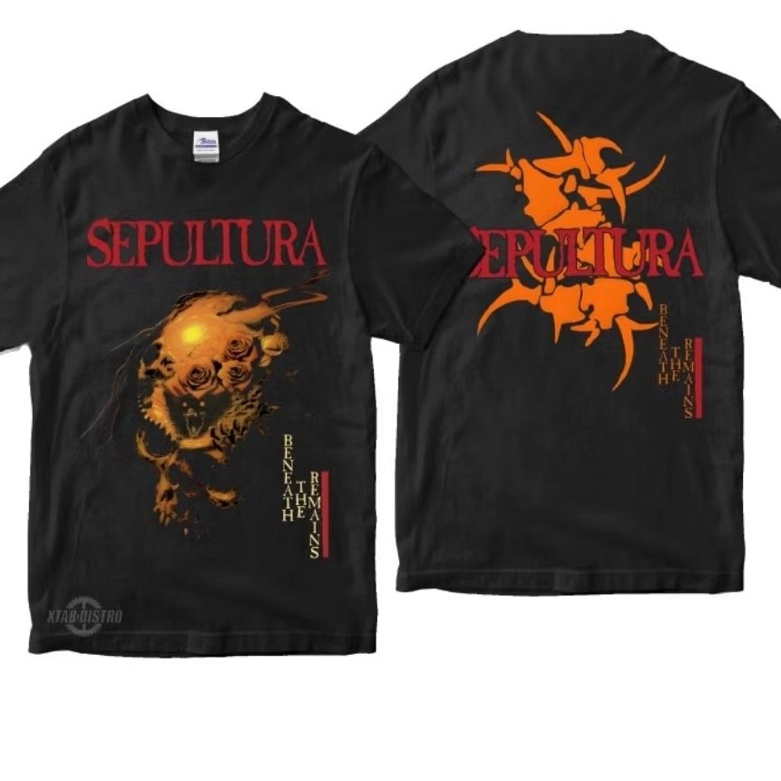 Kaos SEPULTURA - Beneath The Remains Kaos Band Metal Built Up Plastisol Roots