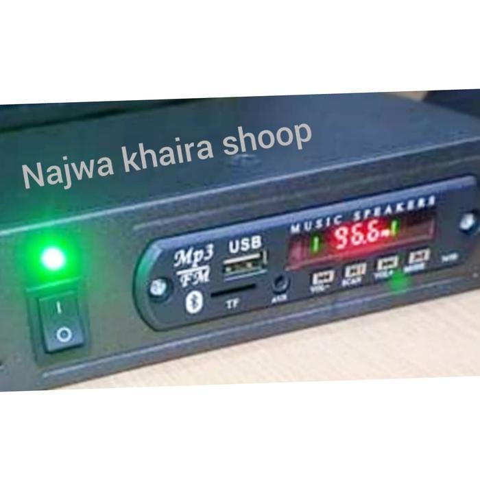 ECHOVERSE modul Mp3 blutut bluetooth + adaptor 12vol - mp3 saja
