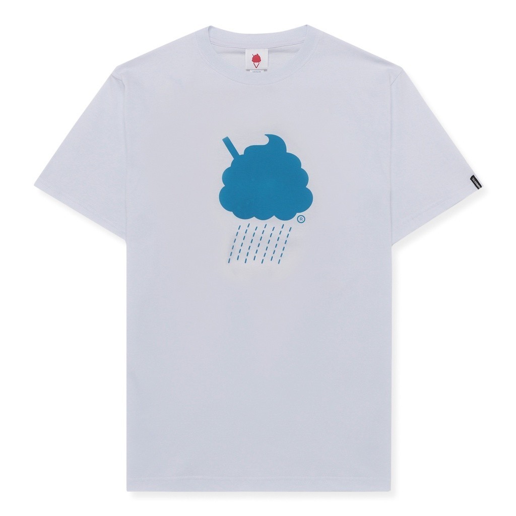 HOT  SundaySundayCo - Kaos Pria - Rainy Sunday Tee White fashion