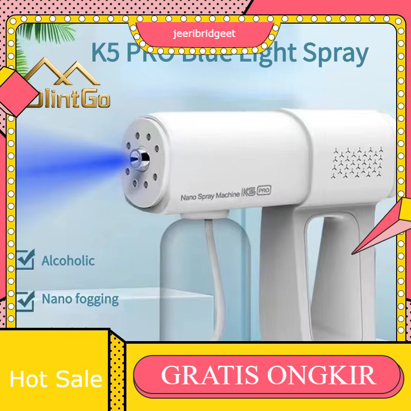 Nano Spray Steam Gun Nano Mist Machine Portable Facial Steamer Hair Care Untuk Wajah & Rambut