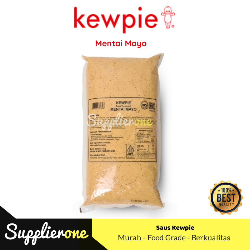 kewpie saos mentai dimsum / kewpie mentai mayo / saus mentai / saus mentai 1kg / saus mentai dimsum