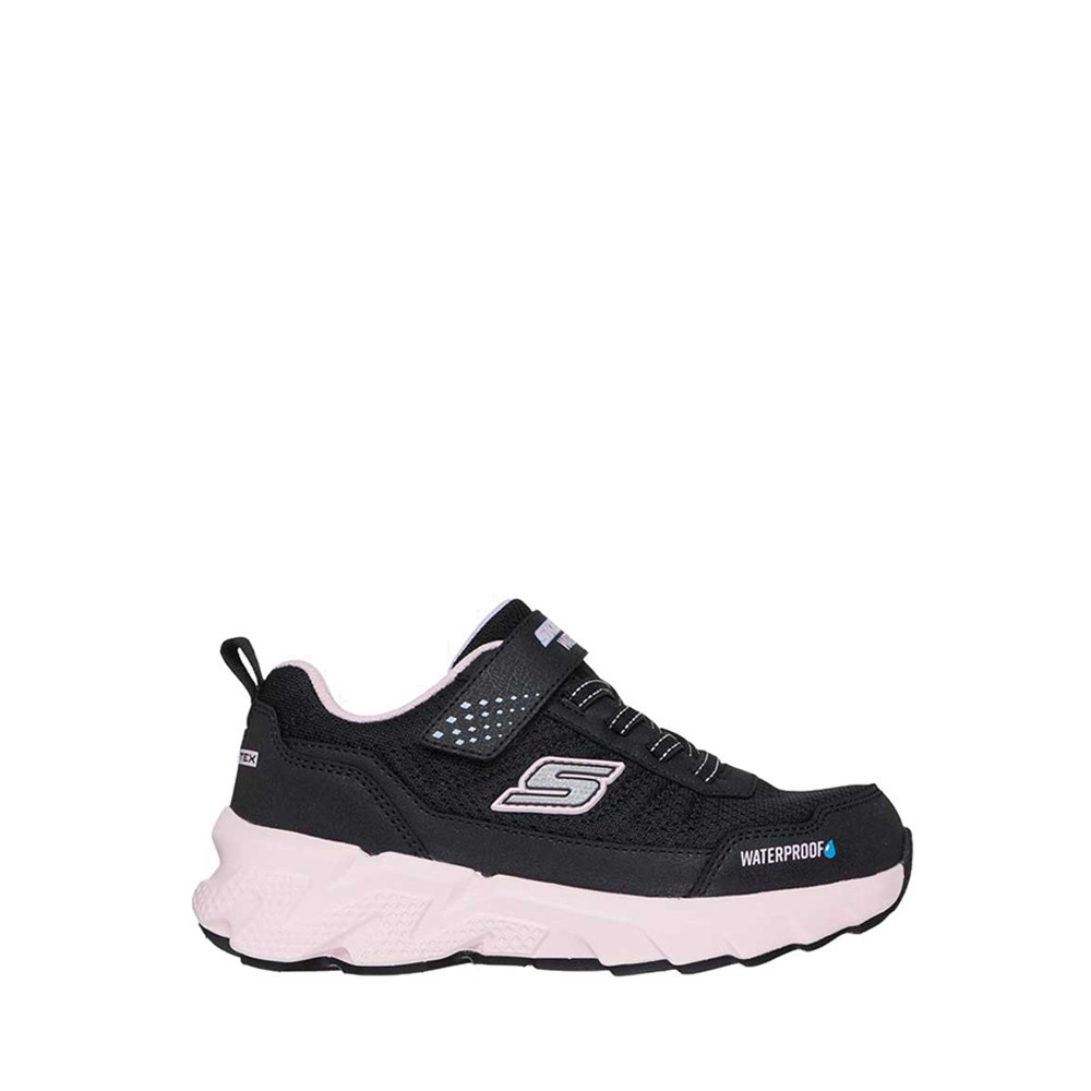 Skechers Elite Sport Tread Girl's Lifestyle Grade School Shoes - Black xp