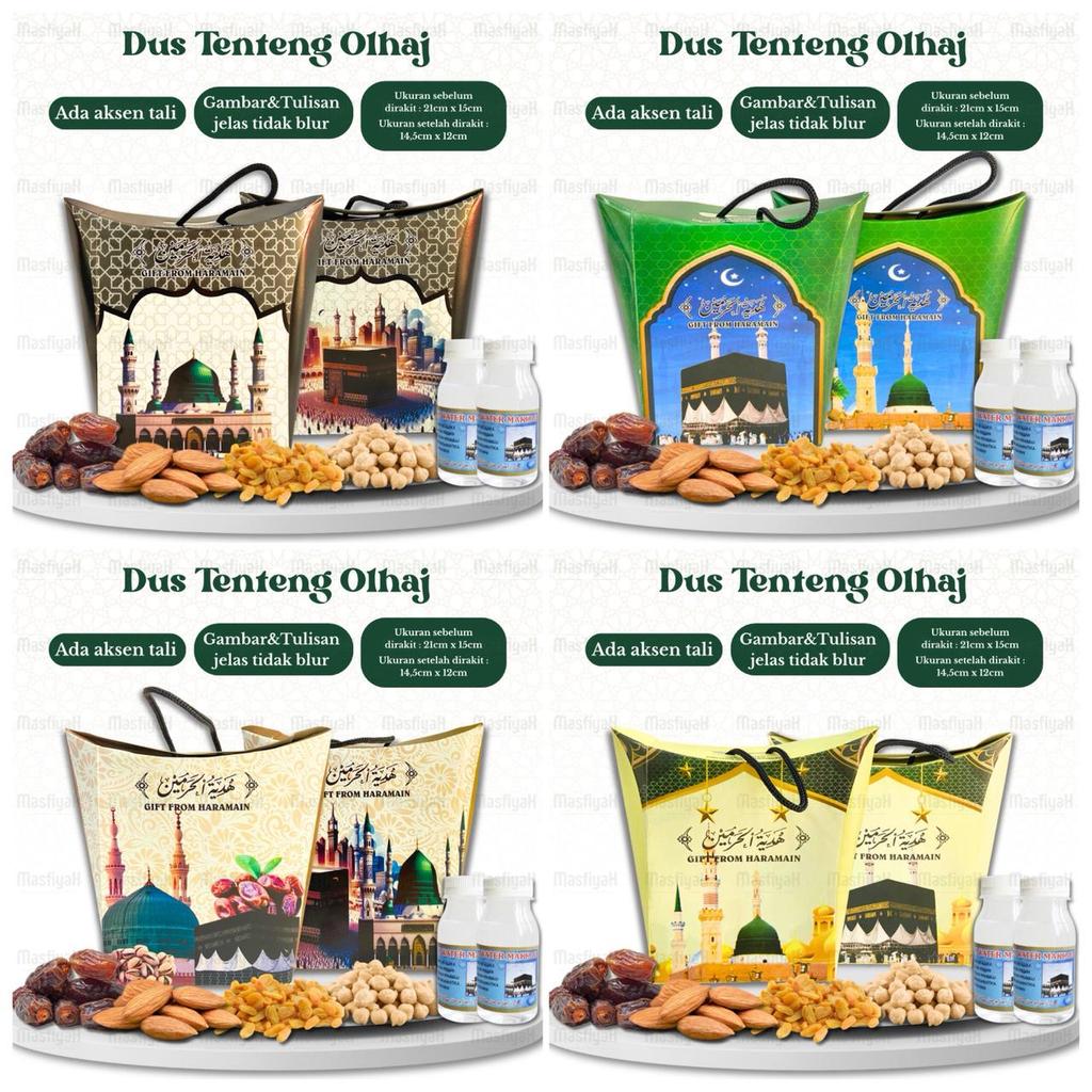 DUS KOTAK DUS TENTENG SOUVENIR HAJI OLEH OLEH UMRAH DUS KOTAK TAS SOUVENIR TAS KARDUS SOUVENIR   TM