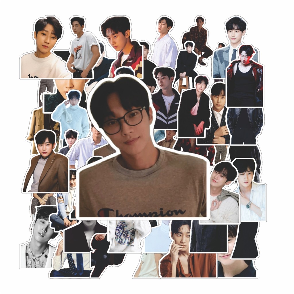 COD 50 PCS Stiker Jung Jinyoung Stiker Tahan Air – Ideal untuk Melindungi dan Mendekorasi Barang Lap