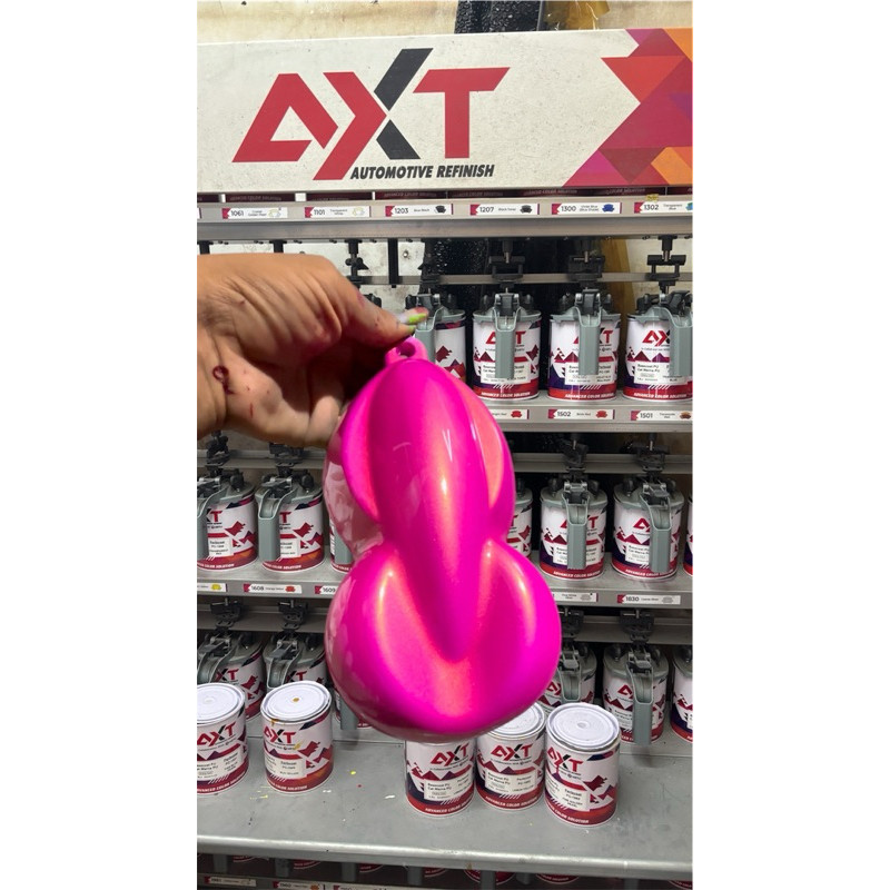cat golden pink PU AXT catmixinggresik