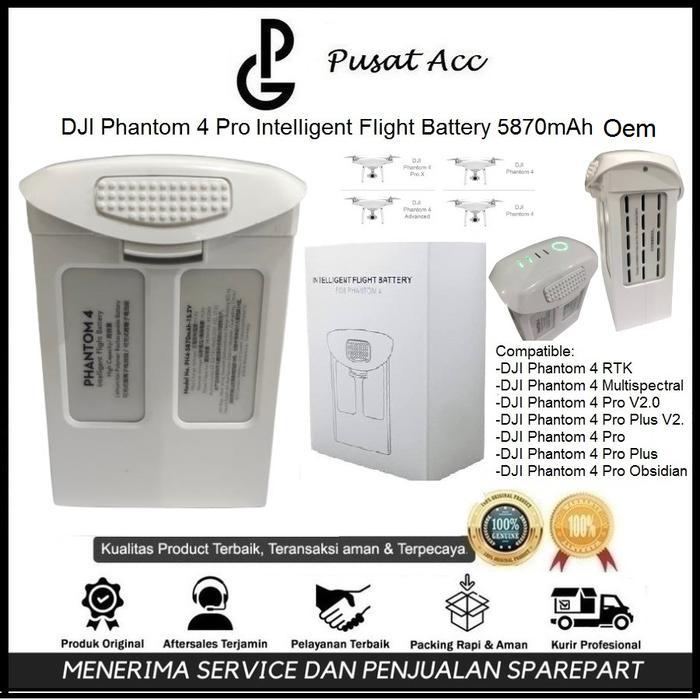 Yourfav Olshop DJI PHANTOM 4 PRO Baterai / Battery / Batre