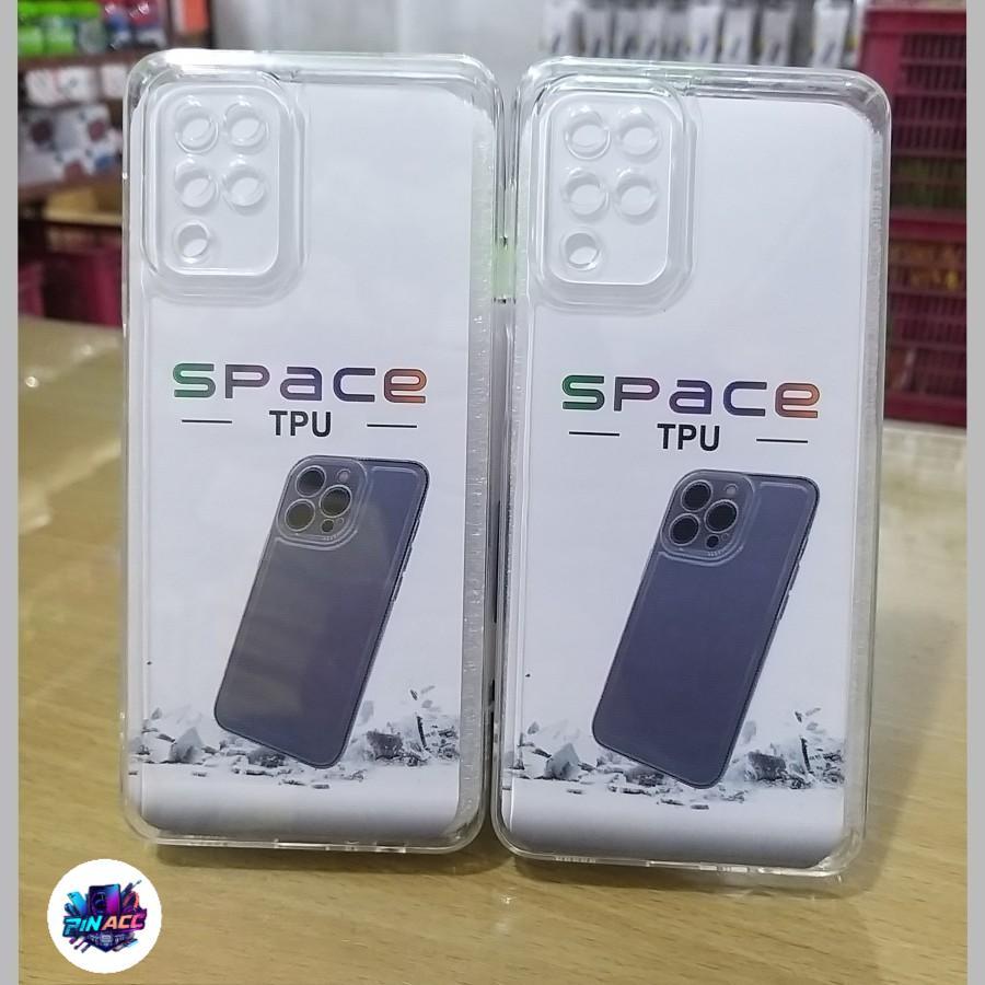 Softcase Transparan Untuk Samsung A12 M12 Casing Bening Clear Case Polos Cover Protector Handphone