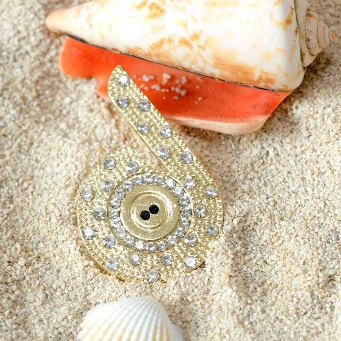 DEENAY BROOCH DEANDRA GOLD (S)