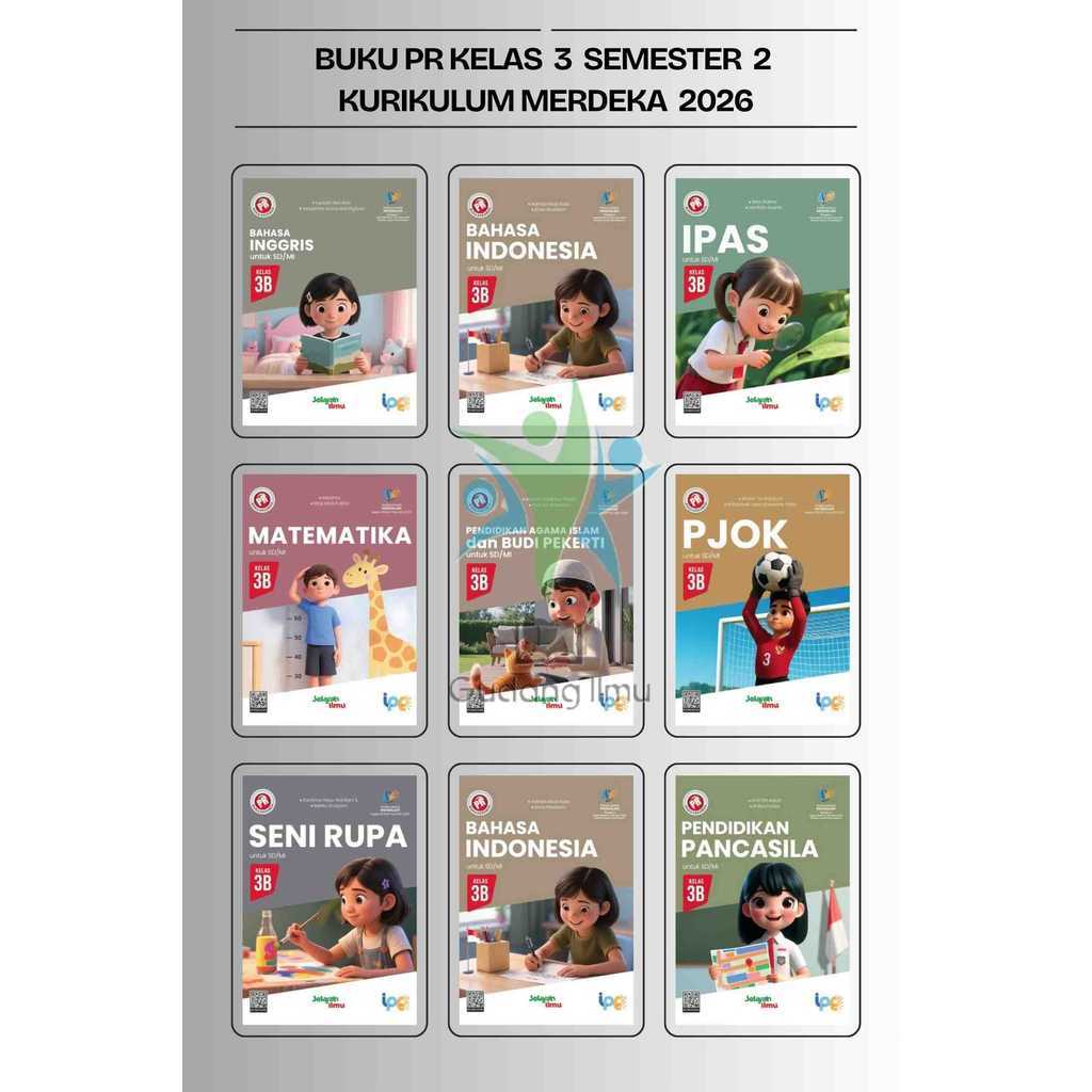 Buku Pr/LKS SD/MI Kelas 3/III Semester 2 Intan pariwara Tahun 2026