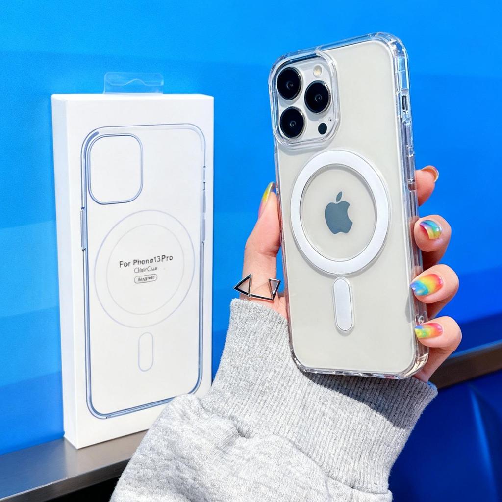 (Box Packing)Casing MagSafe Ultra Tipis Second Skin untuk iPhone 17 16 15 14 13 12 11 Pro Max | Beni