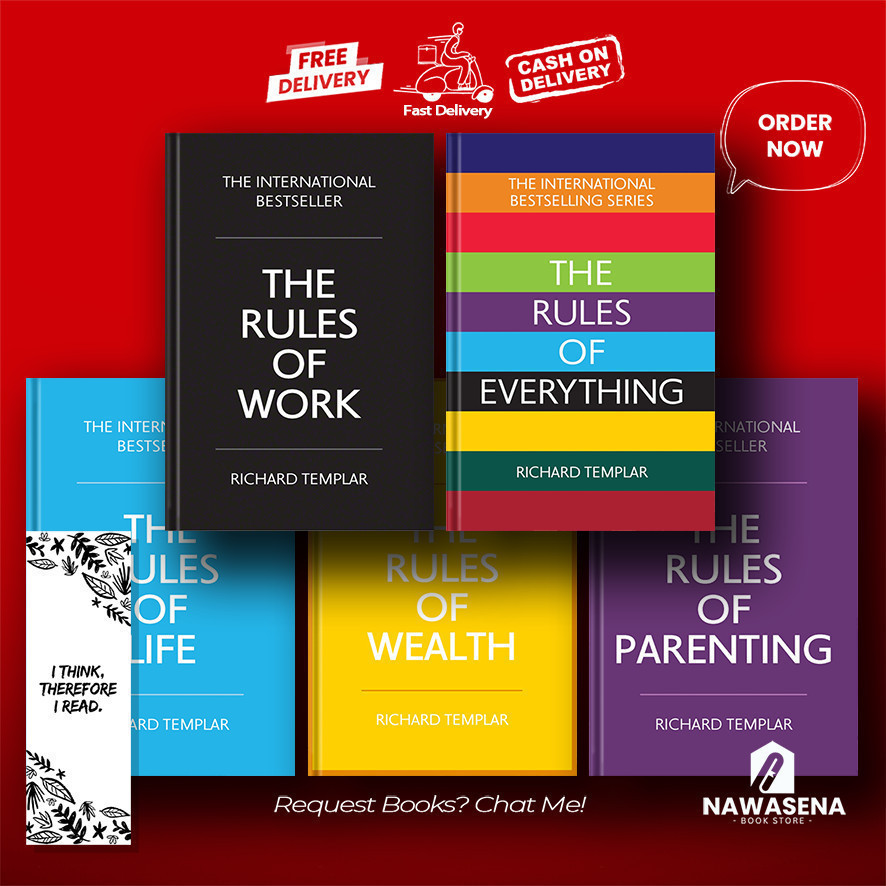 The Rules of Work Series by 
Richard Templar's Rules (9 books)(English)