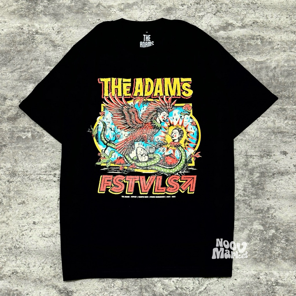 (COD) THE ADAMS X FSTVLST - VOL.2 Tshirt - Black | Official Merchandise | Noov Market