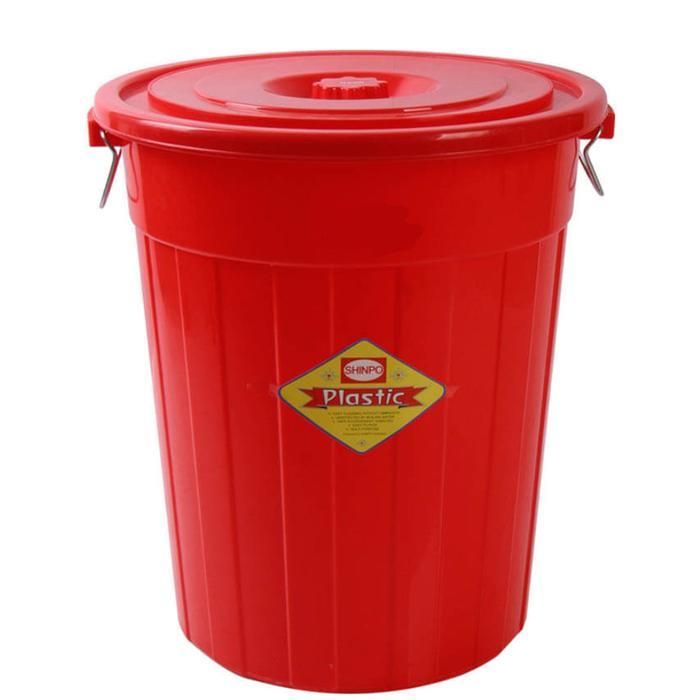 Ember 80 Liter Tutup Shinpo SIP 180 T / Ember Plastik JUMBO 80 Liter SHINPO