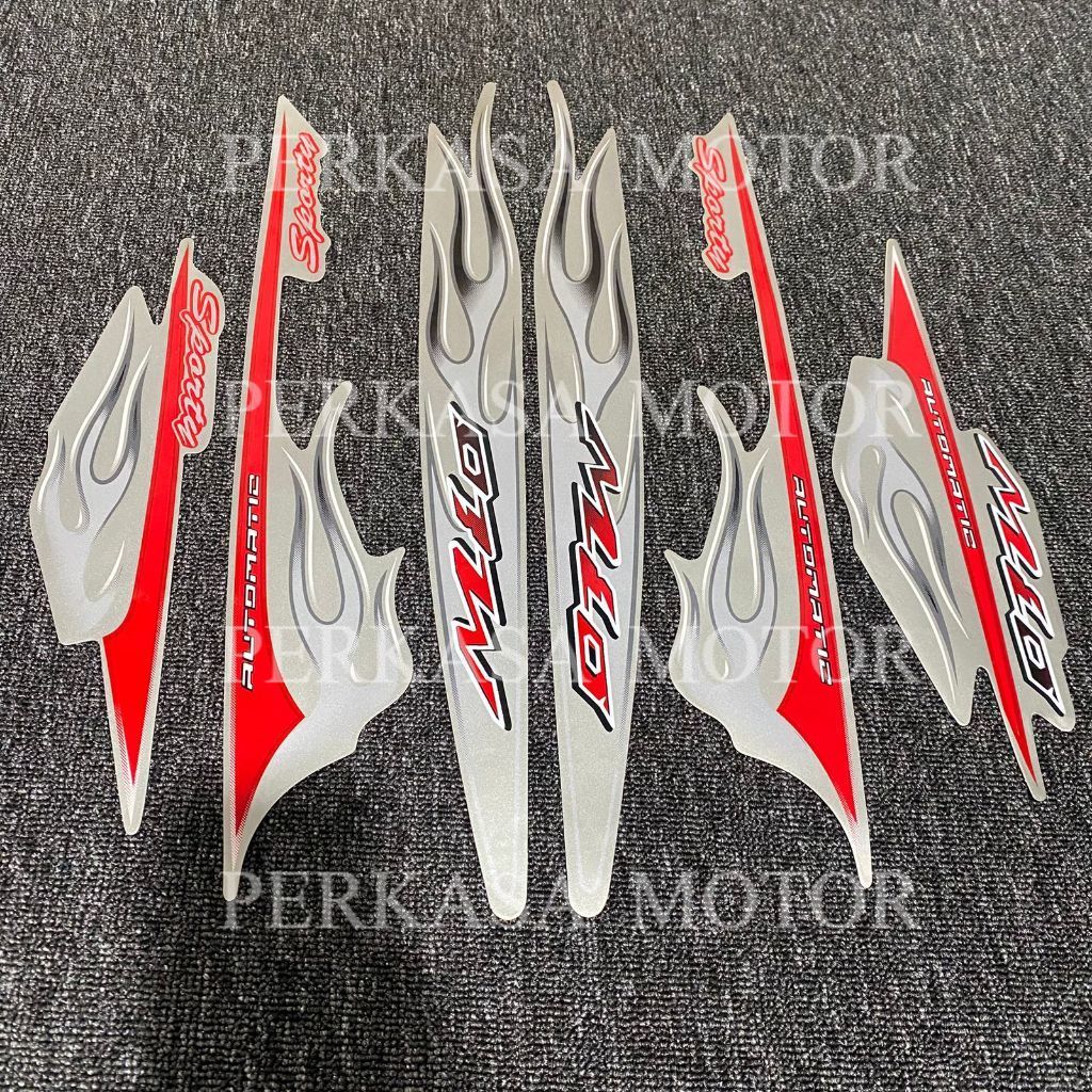 Stiker Mio Sporty 2006 – Pilihan Warna Lengkap | Striping Mio Sporty Variasi Warna