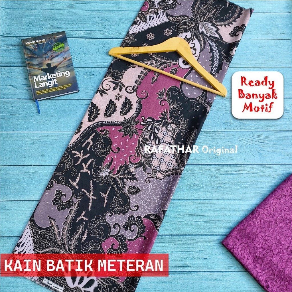 BATIK KAIN BATIK METERAN BAHAN BATIK METERAN BATIK WANITA SERAGAM BATIK KELUARGA BAHAN BAJU SERAGAM 