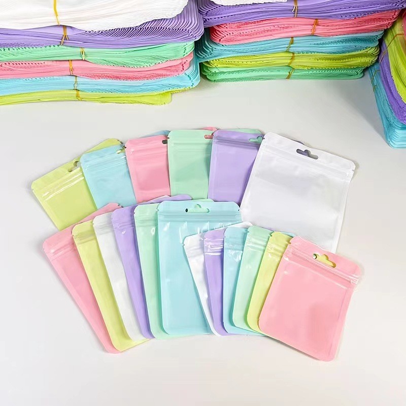 Plastik Ziplock Warna Pastel / Plastik Ziplock Warna Pastel / Plastik Ziplock Hologram / Plastik Zip