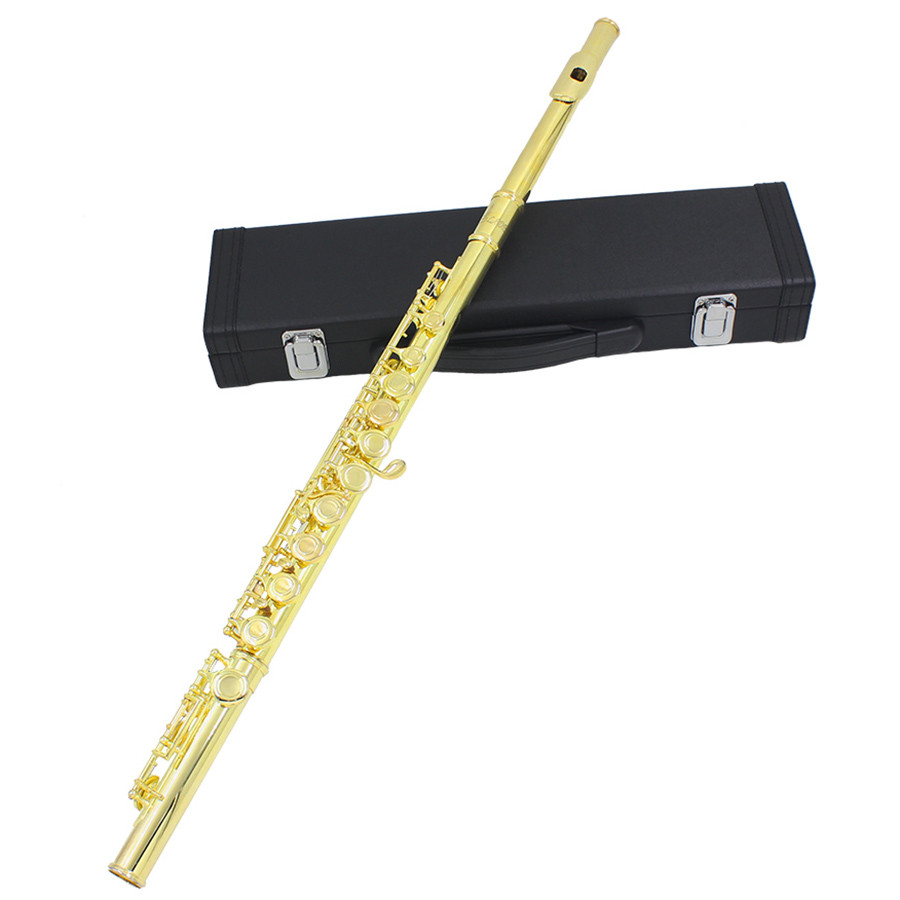 SLADE 16 Closed Holes Flute C Key Flute Concert Performance Flute Professional Woodwind truments Tra