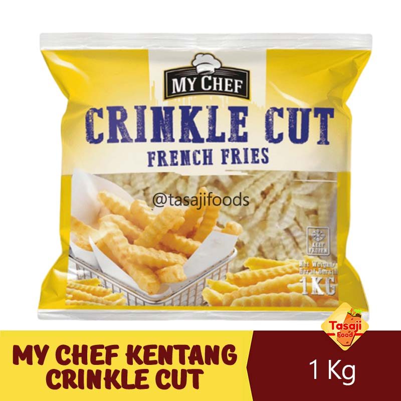 My Chef Kentang Crinkle Cut 1 Kg French Fries