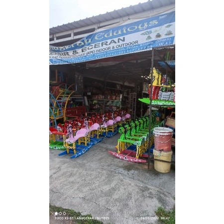 NMZSHOP Kuda Goyang, Kuda Kayu Jungkat Jungkit, Kuda kudaan Kayu