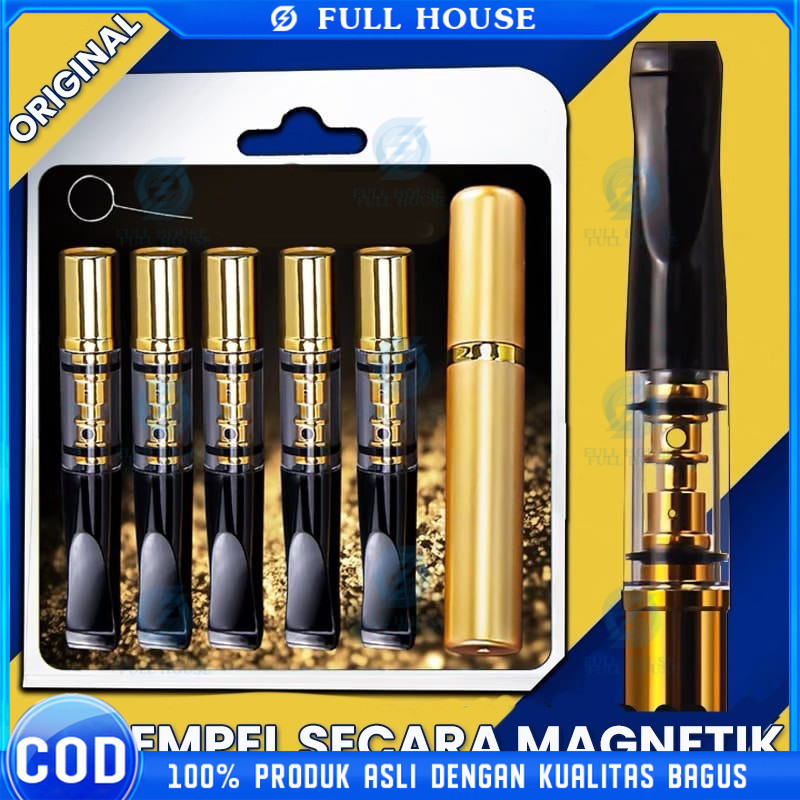 5 PCS Filter Pipa Rokok - Saringan Asap dan Racun Permanen Universal, Filter Asap Pipa Rokok Cangklo