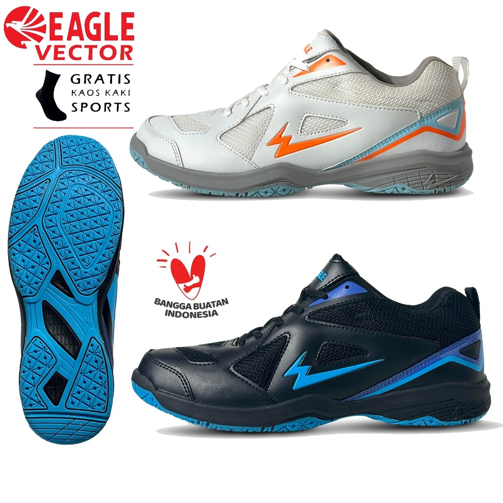 Sepatu Badminton Eagle Vector Sepatu Bulu Tangkis Eagle Vektor Original