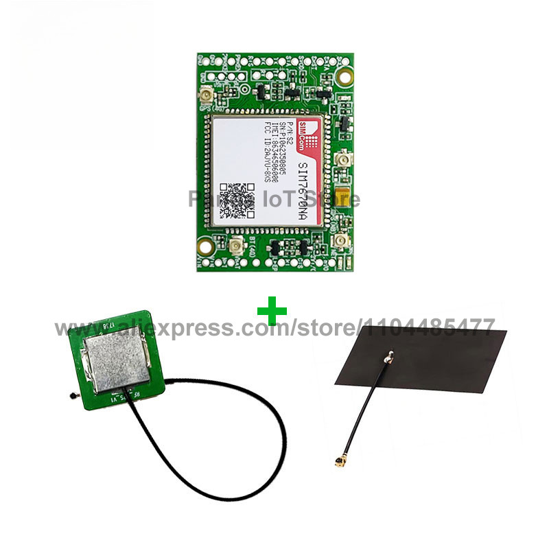 SIM7670NA 4G CAT1 Core Board Module Dual Roll Pin LTE Cat1 with Qualcomm Chip Breadboard B2 B4 B5 B1