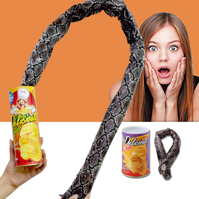 Bloom Snake Potato Chips Prank / Snake Toy / Mainan Prank Ular Snake